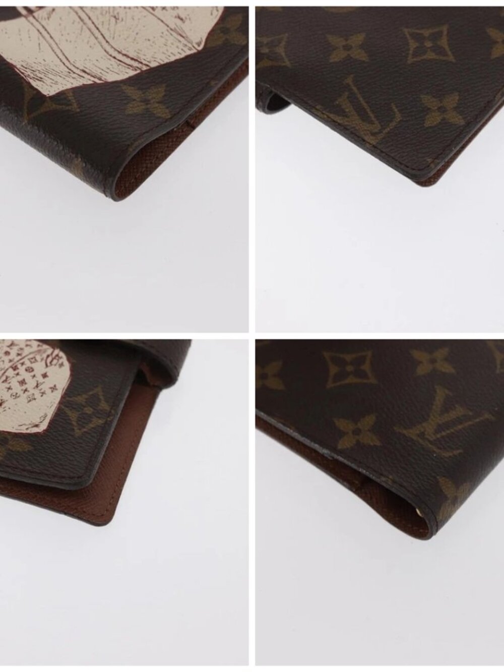 LOUIS VUITTON Monogram Keepall Agenda PM Day Planner Cover R20964 LV Auth 171189 - Picture 16 of 16